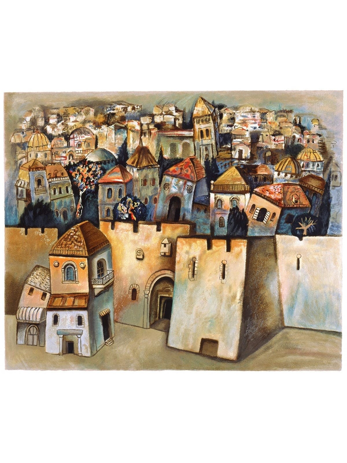 Jerusalem. Artist: Gregory Kohelet. Handsigned & Numbered Limited Edit