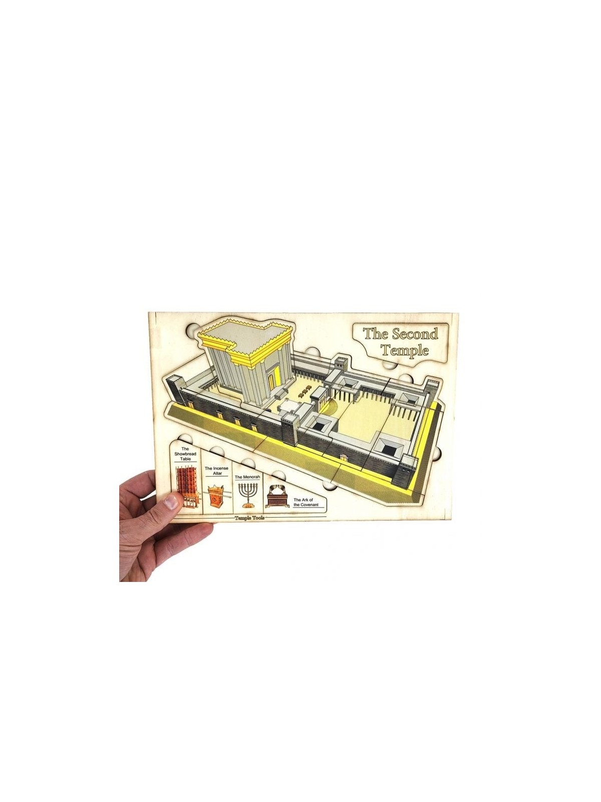 Second Temple Educational Wooden Puzzle