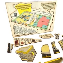Second Temple Educational Wooden Puzzle