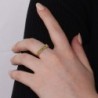 Women's 24K Gold-Plated Silver Western Wall Name Ring
