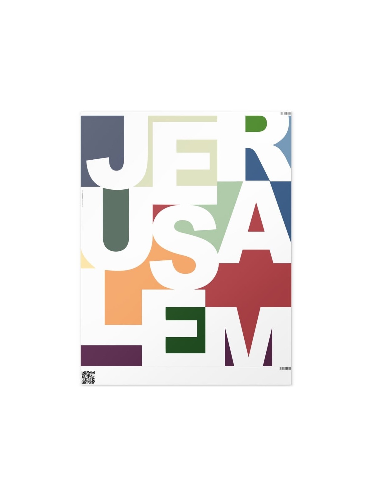 Jerusalem Wrapping Paper