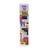 Dorit Judaica Acrylic Mezuzah Case with Aluminum Front - Jerusalem
