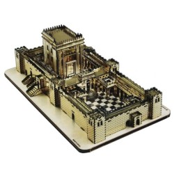 Jerusalem Golden Temple Laser Cut 3D Do-it-Yourself Kit