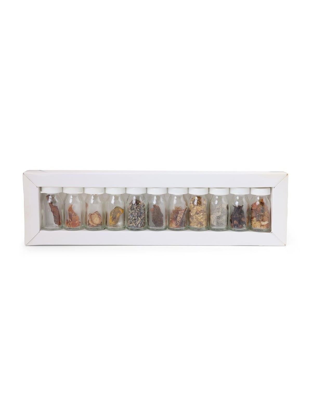 Temple Incense (Ketoret) Components - Set of 11 Jars