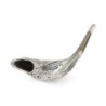 Jerusalem View Silver-Plated Ram's Shofar