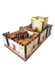 Wooden The Second Temple Colored DIY 3D Puzzle Kit