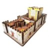 Wooden The Second Temple Colored DIY 3D Puzzle Kit