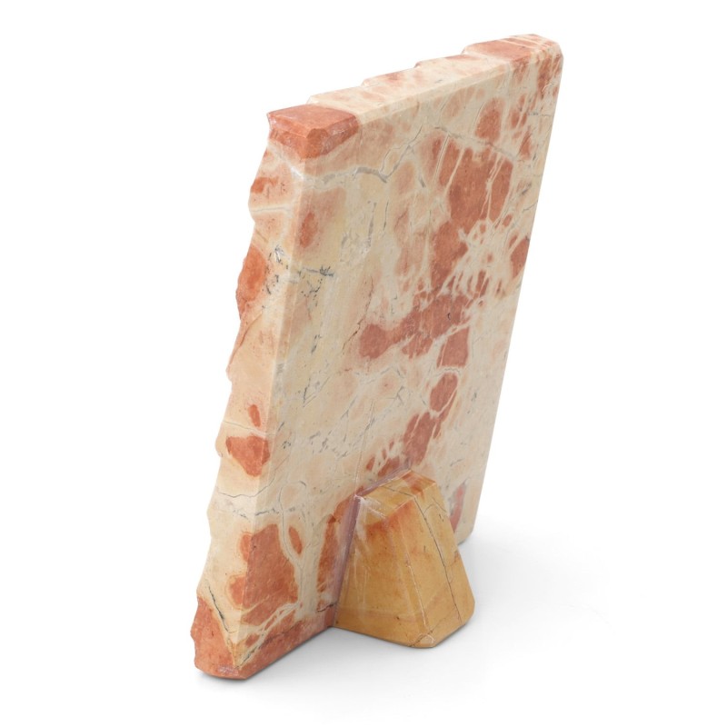 Rectangular Jerusalem Stone with Golden 'Im Eshkachech' Standing Plaqu