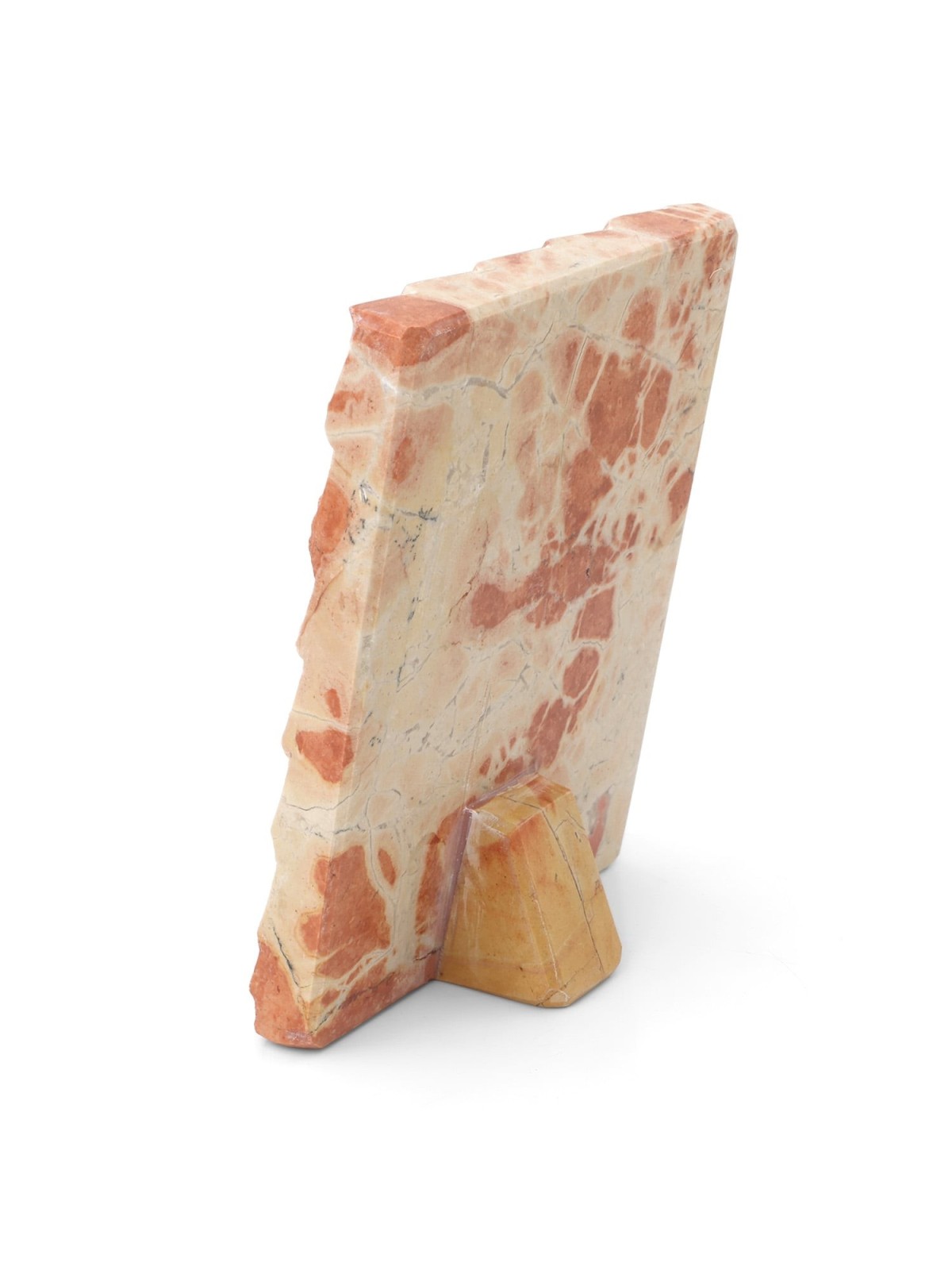 Rectangular Jerusalem Stone with Golden 'Im Eshkachech' Standing Plaqu