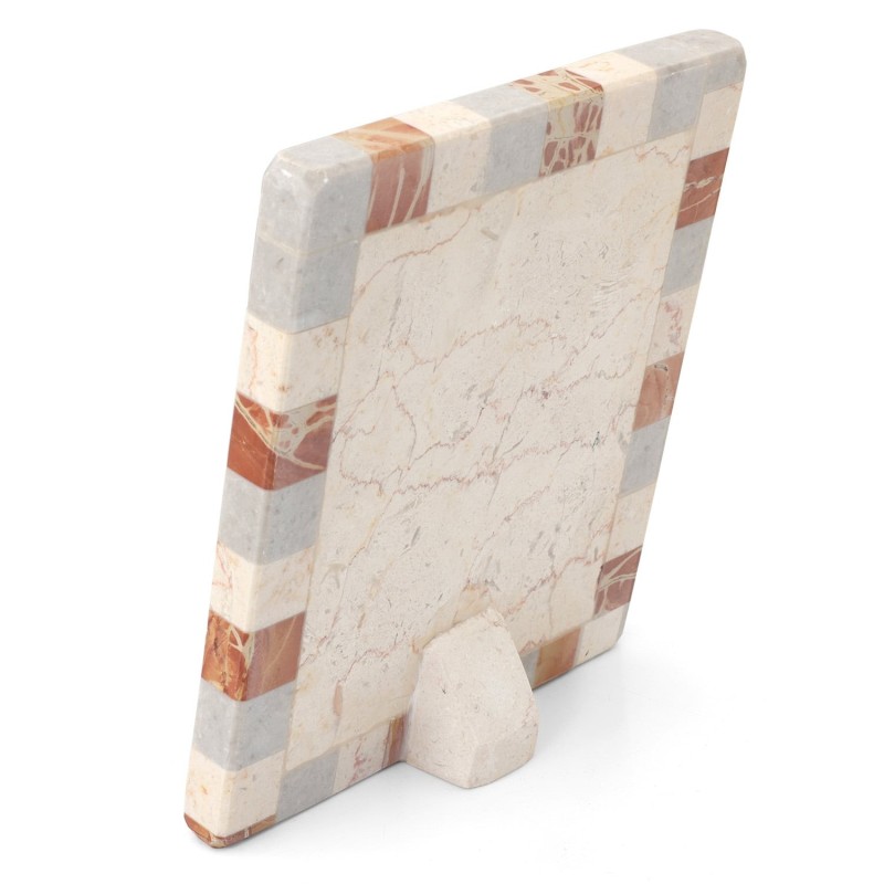 Rectangular Jerusalem Stone with Golden 'Im Eshkachech' Standing Plaqu