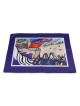 Jordana Klein 'Next Year in Jerusalem' Challah Cover - Purple Border