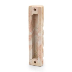 Small Jerusalem Stone Pomegranate Mezuzah Case - Design Option
