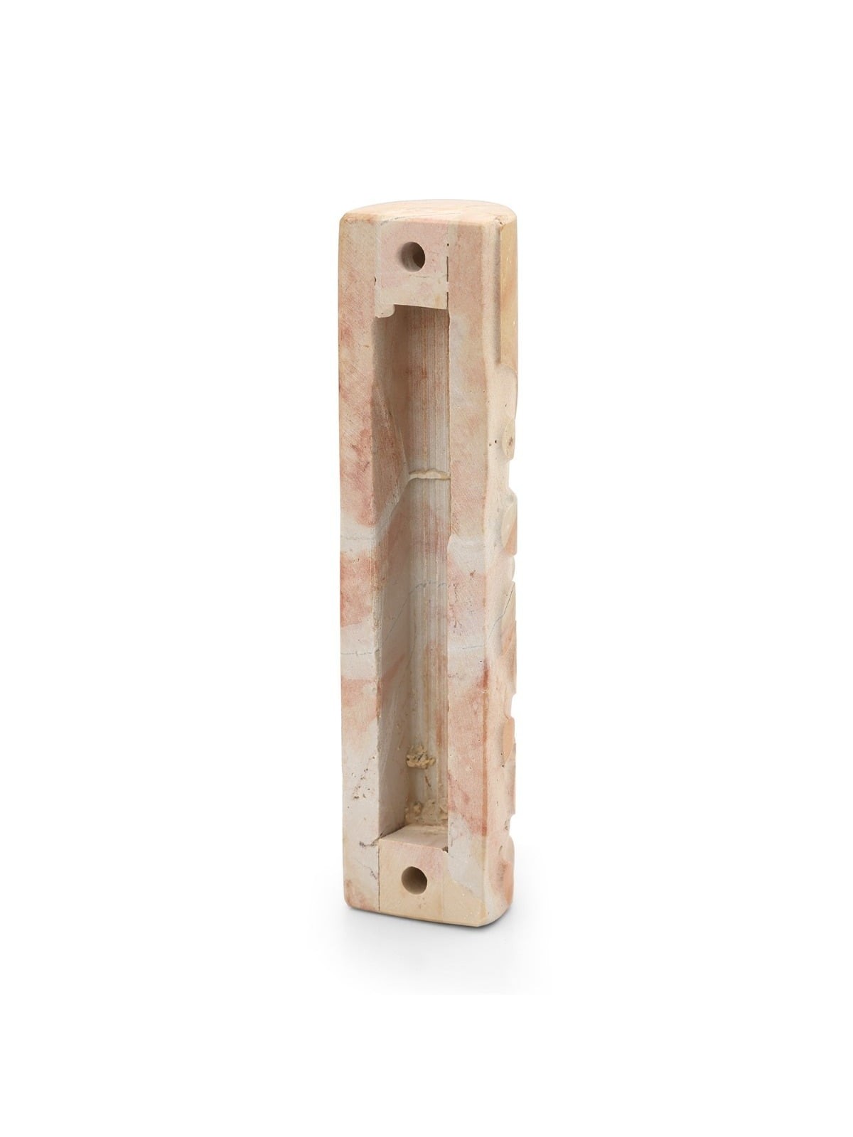 Small Jerusalem Stone Pomegranate Mezuzah Case - Design Option