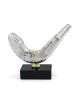 Large Silver Plated Shofar Miniature