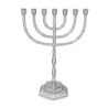 Traditional Ornate 7-Branched Menorah (Variety of Colors)