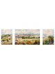 Zina Roitman Triptych Panorama of Jerusalem