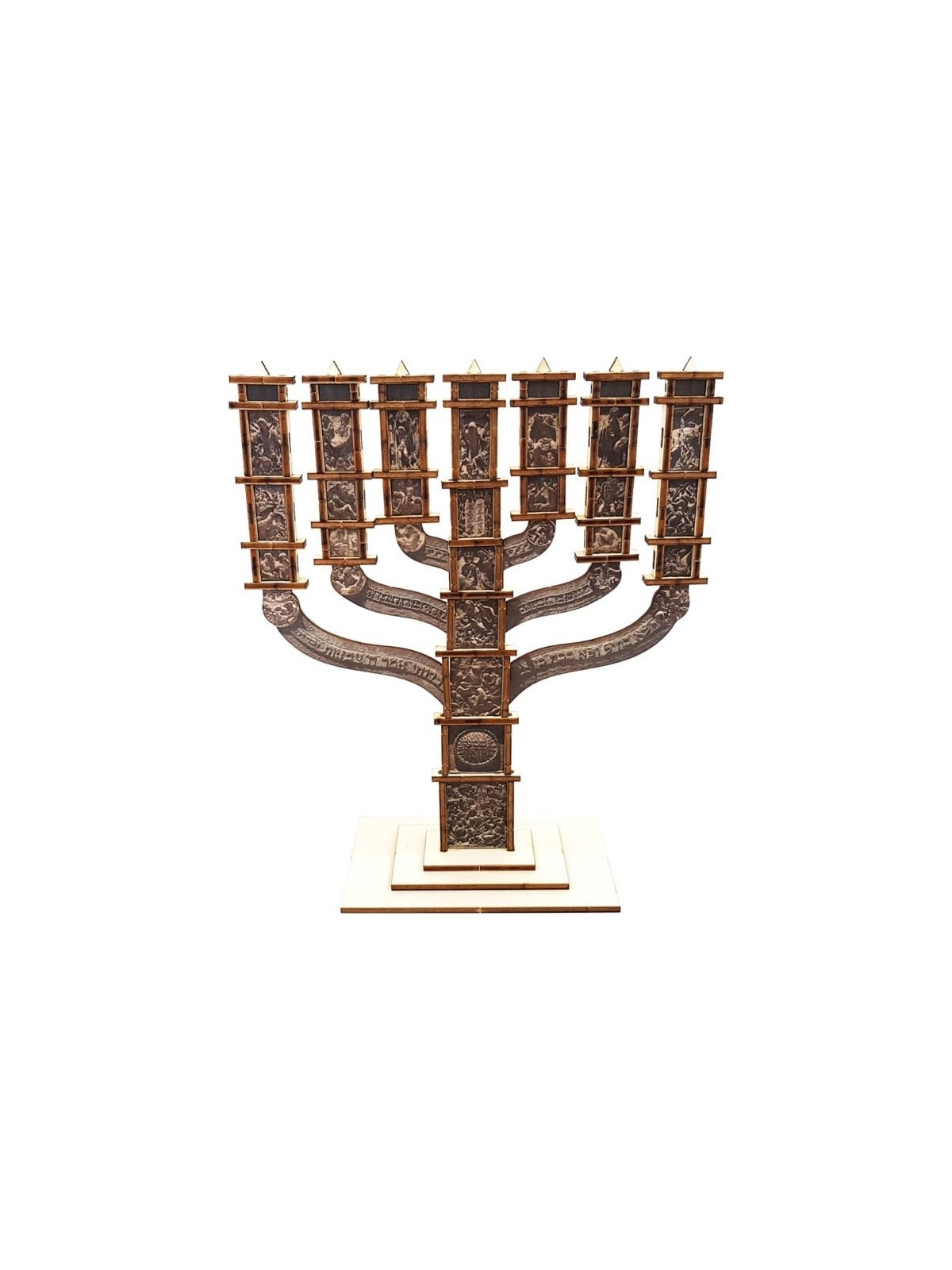 The Knesset Menorah: Do-It-Yourself 3D Puzzle Kit