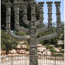 The Knesset Menorah: Do-It-Yourself 3D Puzzle Kit