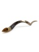 Ten Commandments and Temple Hand Painted Kudu Shofar
