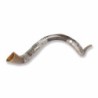 Sterling Silver Plated Yemenite Kudu Shofar - Remember Jerusalem (Choi