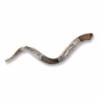 Sterling Silver Plated Yemenite Kudu Shofar - Remember Jerusalem (Choi