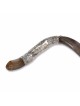 Sterling Silver Plated Yemenite Kudu Shofar - Remember Jerusalem (Choi