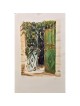 Arie Azene - Green Door in Jerusalem (Hand Signed & Numbered Limited E
