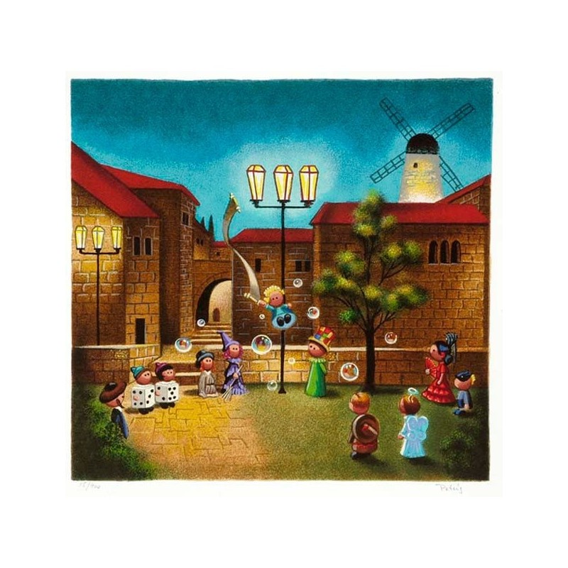 Peter'G - Purim II (Limited Edition Original Serigraph)
