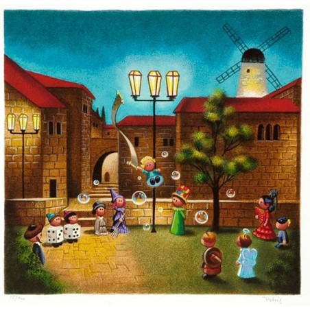 Peter'G - Purim II (Limited Edition Original Serigraph)