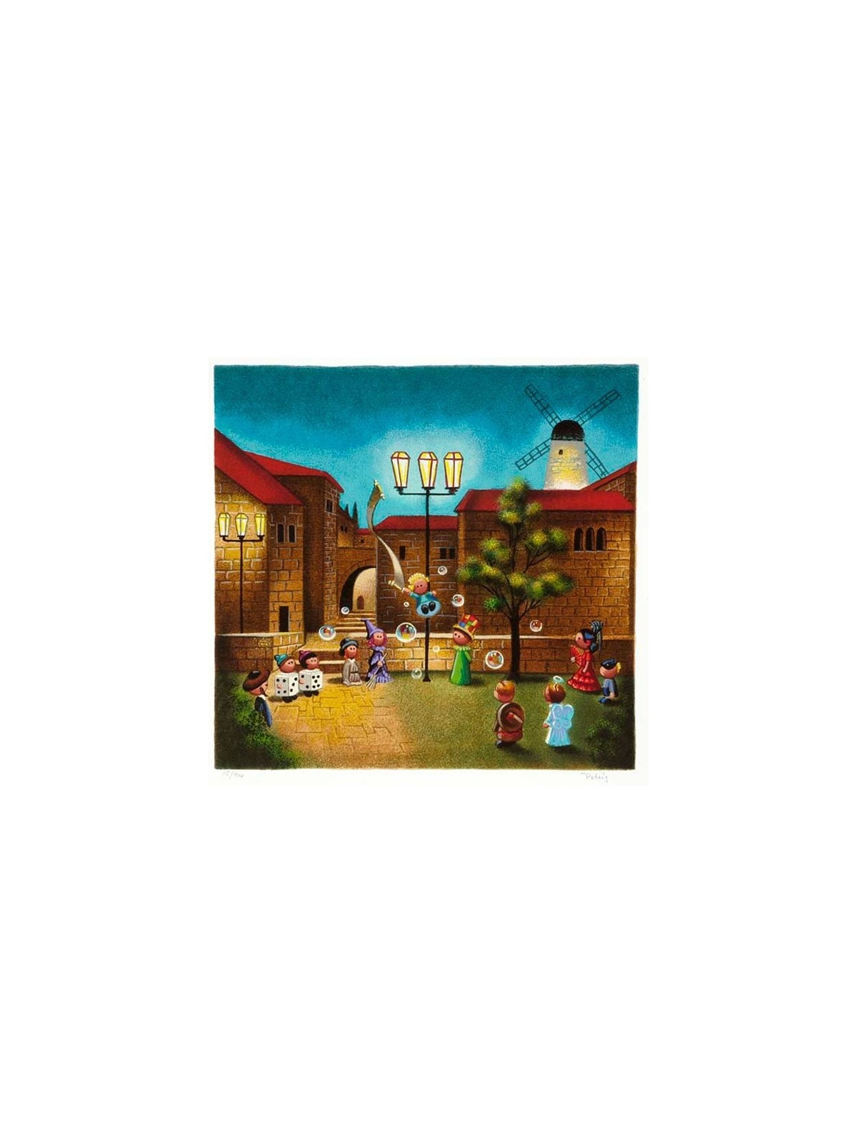 Peter'G - Purim II (Limited Edition Original Serigraph)