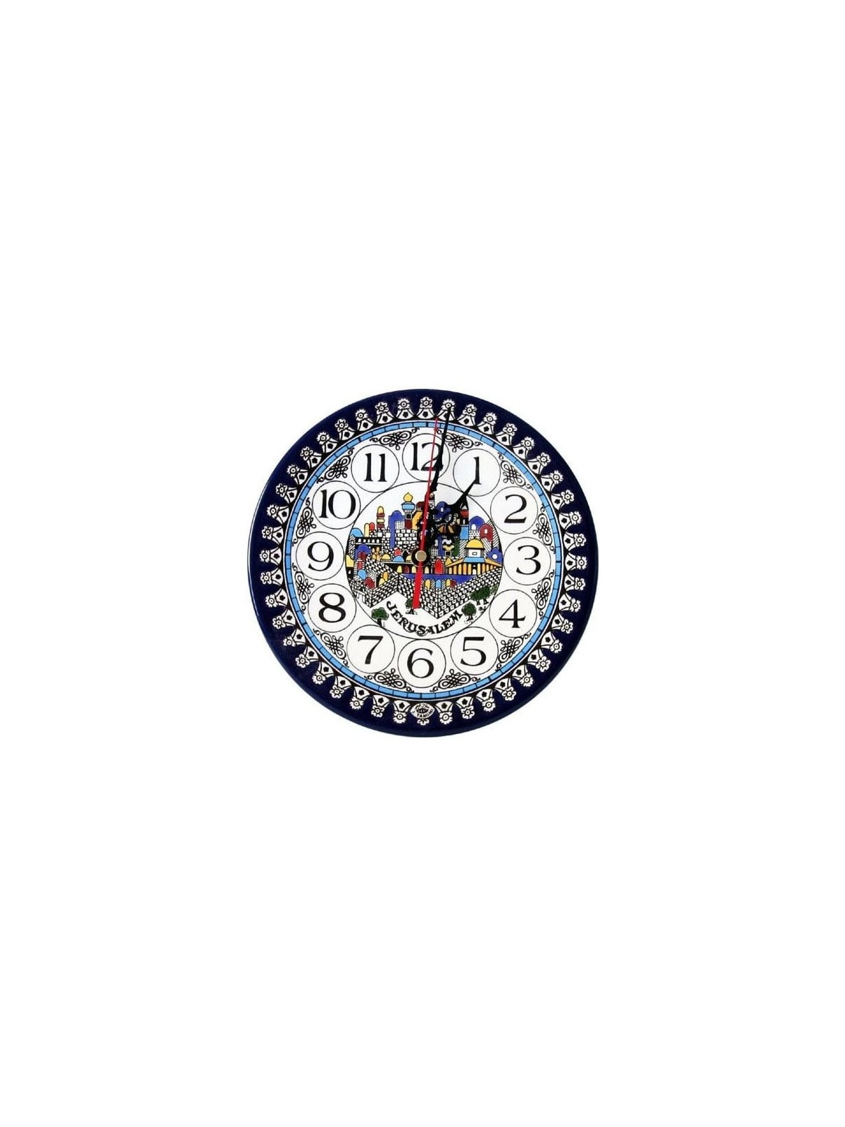 Jerusalem Clock Armenian Ceramic