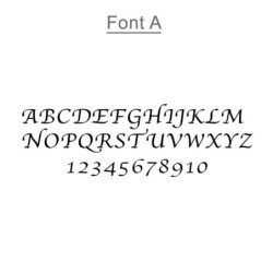 Art in Clay Handmade Ceramic English Personalized Door Sign With 24K G