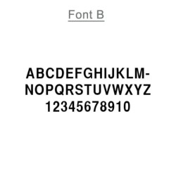 Art in Clay Handmade Ceramic English Personalized Door Sign With 24K G