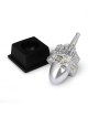 Large Silver-Plated Dreidel With Jerusalem Design