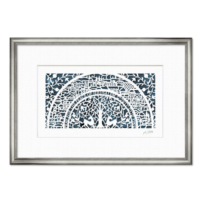 Pray for the Peace of Jerusalem (Variety of Colors). Artist: David Fis