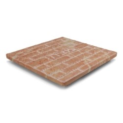 Jerusalem Stone Matzah Plate With Western Wall Design (Choice of Color