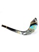 Barsheshet-Ribak Hand-Painted Shofar With Jerusalem Design