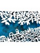 Remember Jerusalem Laser-Cut Paper Wall Hanging by David Fisher - Colo