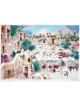 Shmuel Katz Wailing Wall Plaza Serigraph