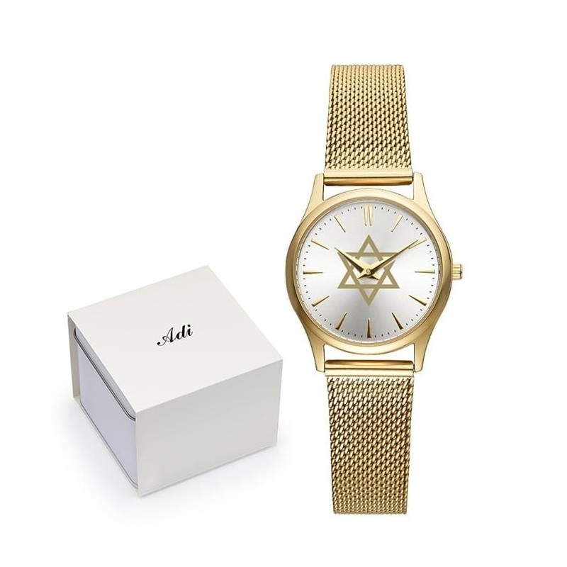 Deluxe Star of David Watch by Adi
