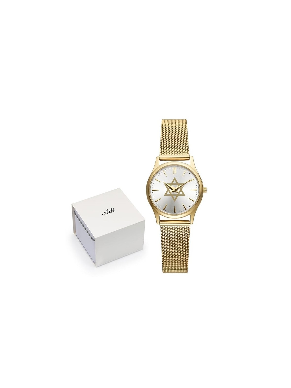 Deluxe Star of David Watch by Adi
