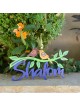 Dorit Judaica Peace Wall Hanging with Doves (English / Hebrew)
