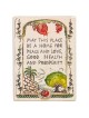 Art in Clay Limited Edition Handmade Bless This Home Ceramic Plaque Wa