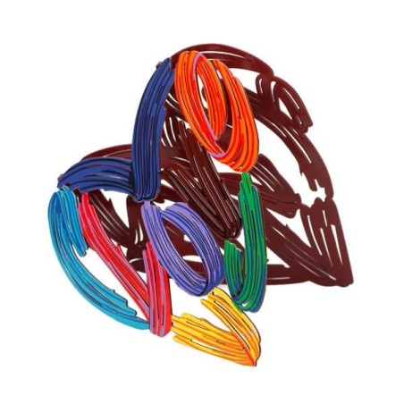 David Gerstein Signed Sculpture - Strokes of Love