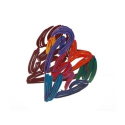 David Gerstein Signed Sculpture - Strokes of Love