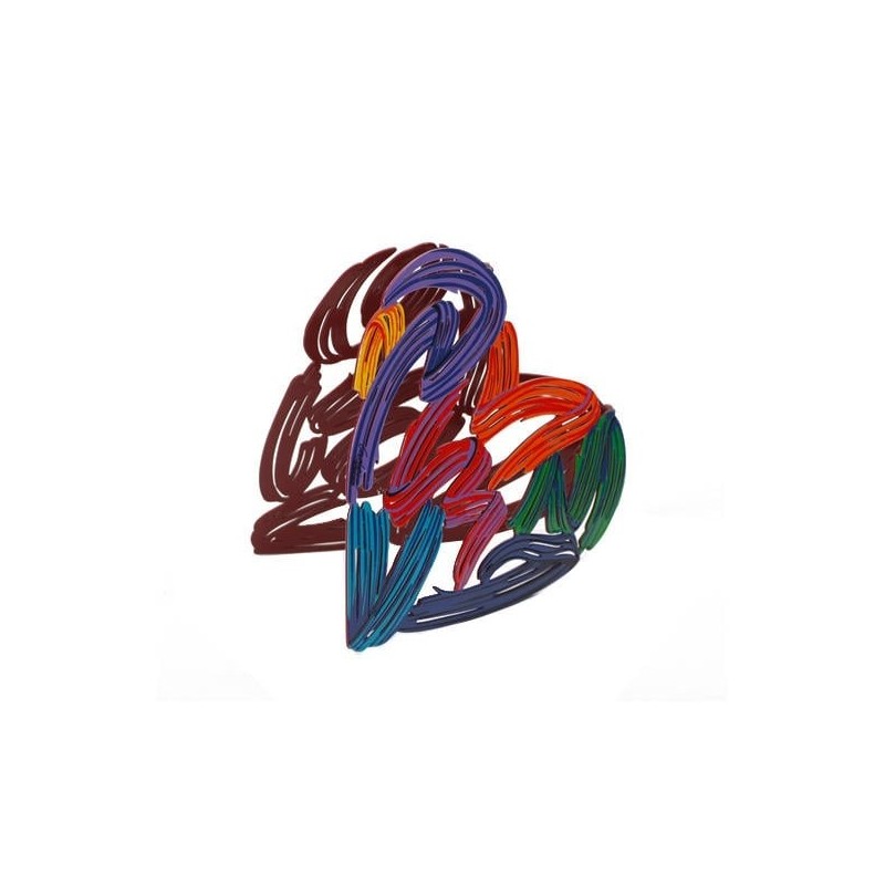 David Gerstein Signed Sculpture - Strokes of Love