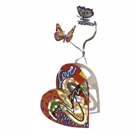 David Gerstein Limited Edition Hand-Signed Sculpture - Open Heart