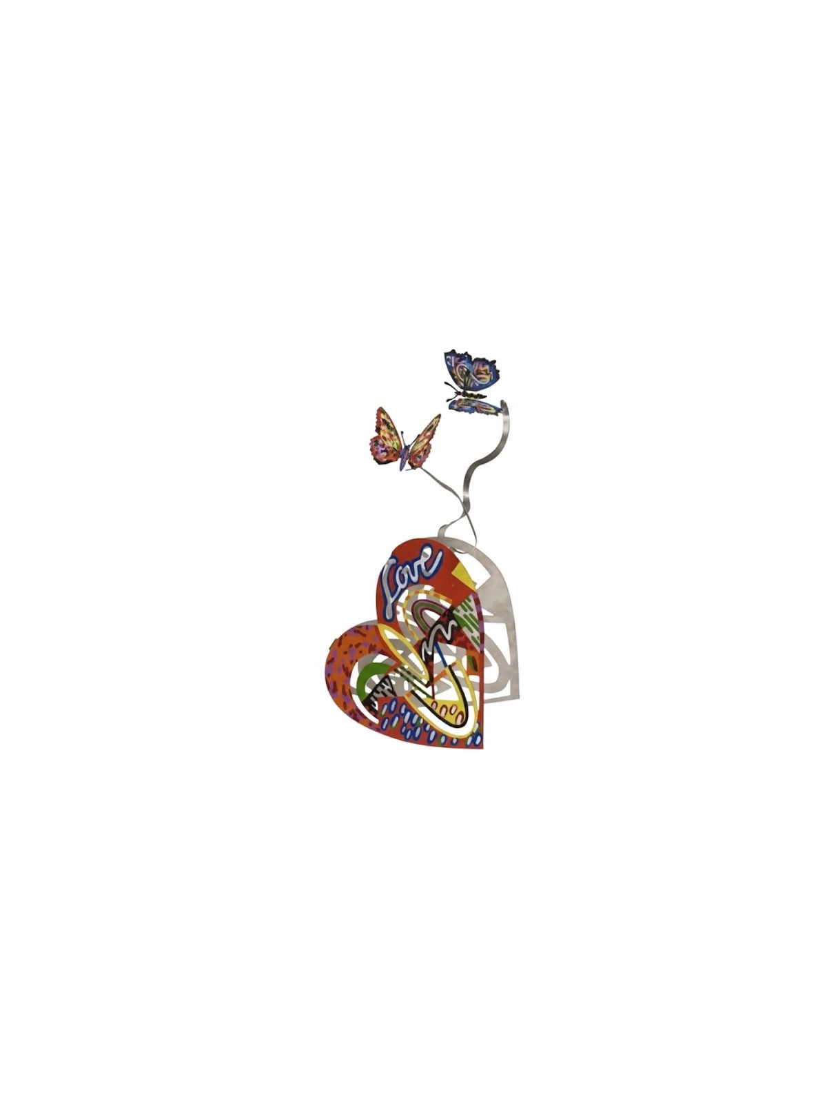 David Gerstein Limited Edition Hand-Signed Sculpture - Open Heart