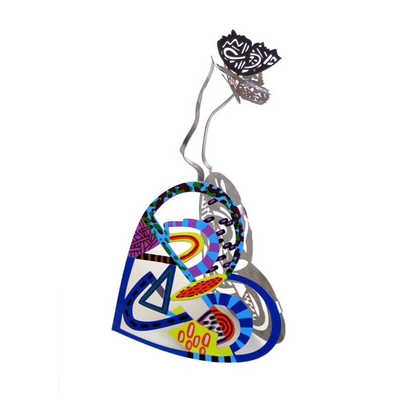 David Gerstein Limited Edition Hand-Signed Sculpture - Open Heart