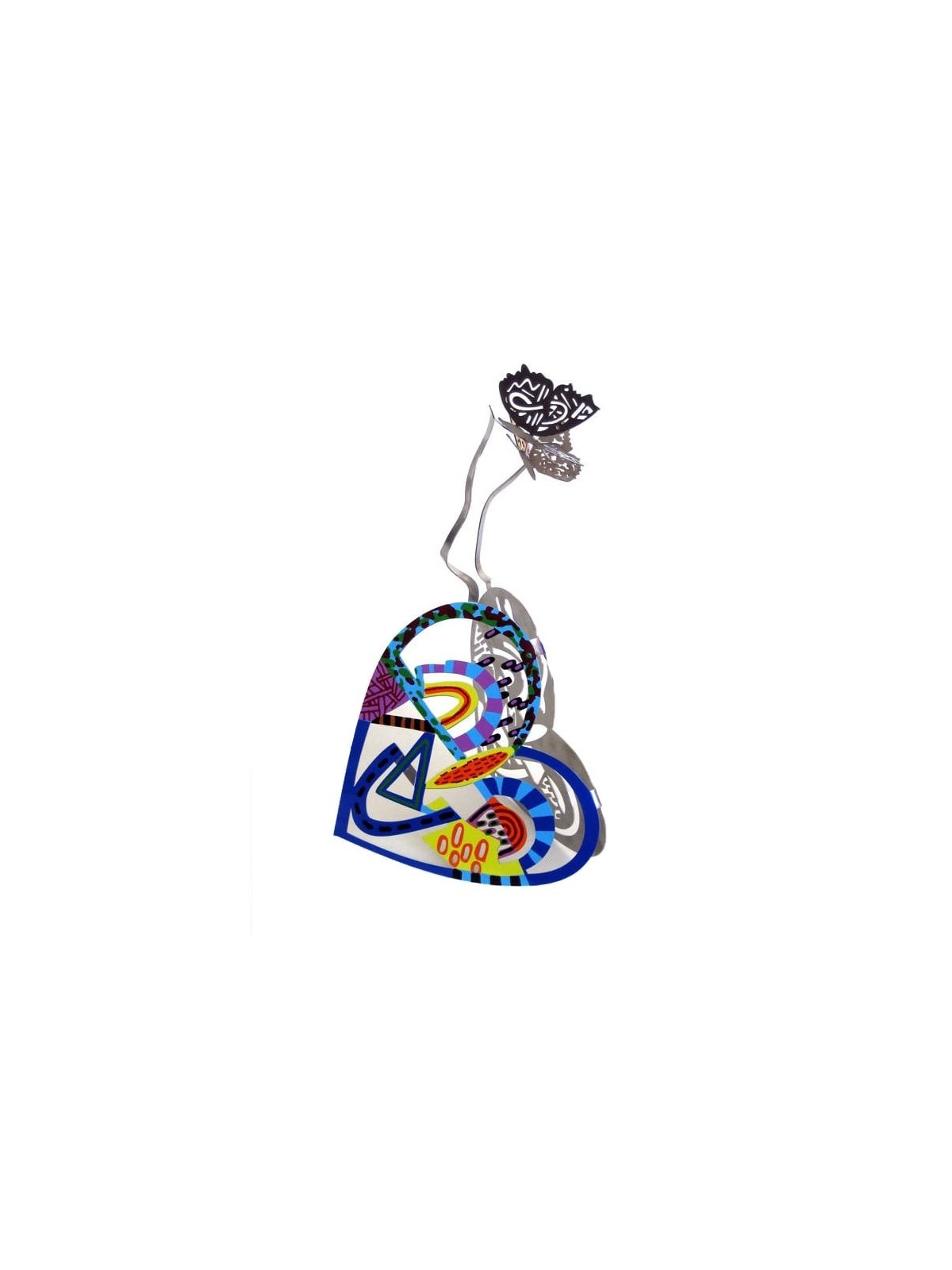 David Gerstein Limited Edition Hand-Signed Sculpture - Open Heart